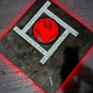 Texans NFL LED Infinity Mirror Wall Clock Modern Art Optical Illusion Mosaic